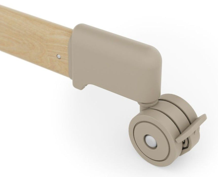 Бебешка кошара KinderKraft - Nestee Grow 2, Beige