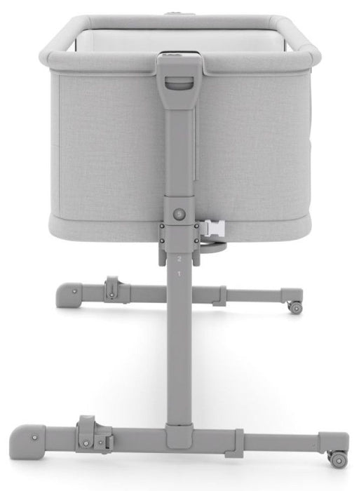Бебешка кошара KinderKraft - Nestee Grow 2, Light Grey