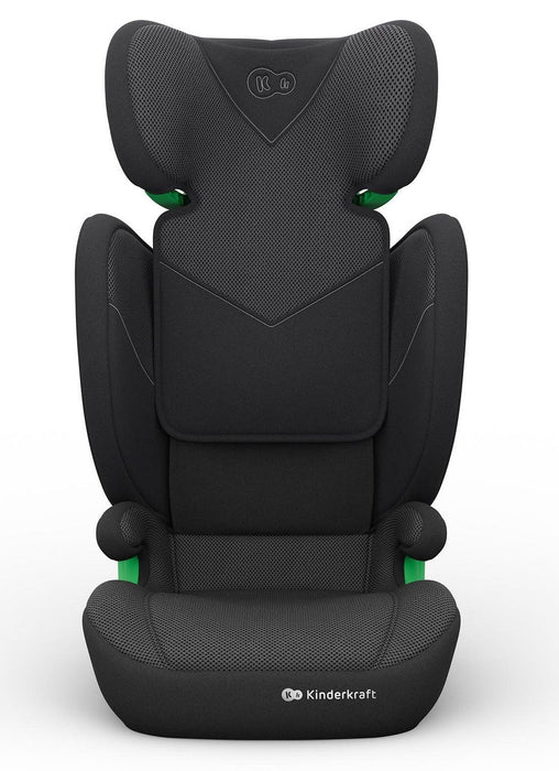 Стол за кола Kinderkraft - Junior Fix 2 Plus, IsoFix, i-Size, 100-150 cm, Black