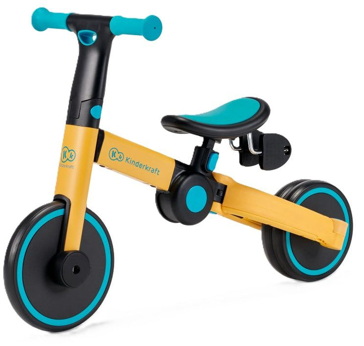 Триколка 3 в 1 KinderКraft - 4trike, Yellow