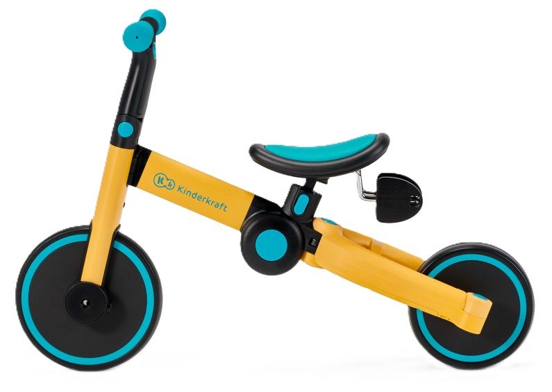 Триколка 3 в 1 KinderКraft - 4trike, Yellow