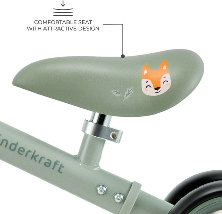 Колело за баланс KinderKraft - Cutie Flash, зелено