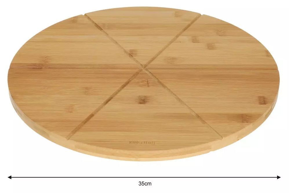 Дъска за рязане на пица Kinghoff - 35 cm, 6 парчета