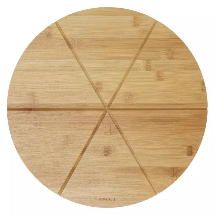 Дъска за рязане на пица Kinghoff - 35 cm, 6 парчета