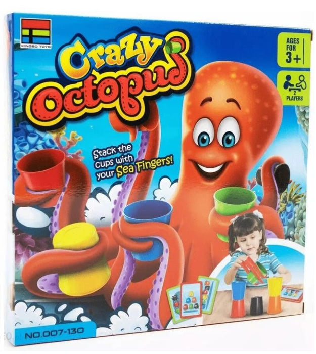 Детска игра за бързина Kingso - Лудият октопод