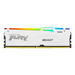 KINGSTON 16GB 6000MT/s DDR5 CL30 DIMM FURY Beast White RGB