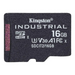 KINGSTON 16GB microSDHC Industrial C10 A1 pSLC Card Single
