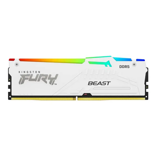 KINGSTON 32GB 6400MT/s DDR5 CL32 DIMM FURY Beast White RGB