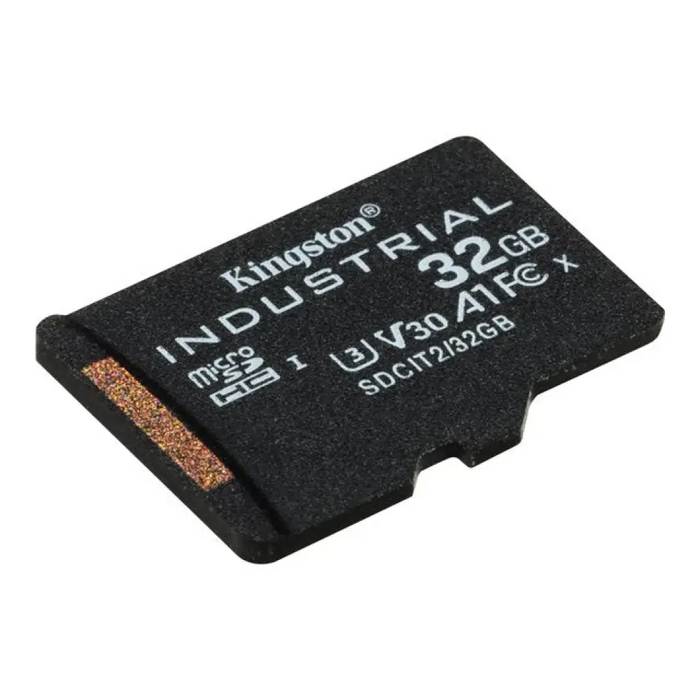 KINGSTON 32GB microSDHC Industrial C10 A1 pSLC карта + SD