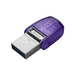 KINGSTON 64GB DataTraveler microDuo 3C 200MB/s двоен USB-A