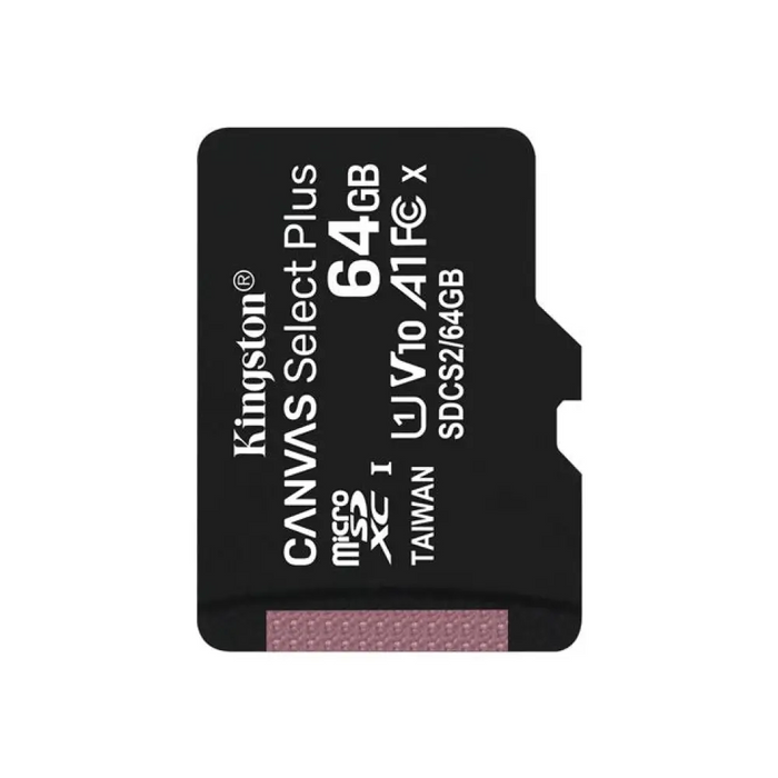 KINGSTON 64GB micSDXC Canvas Select Plus 100R A1 C10