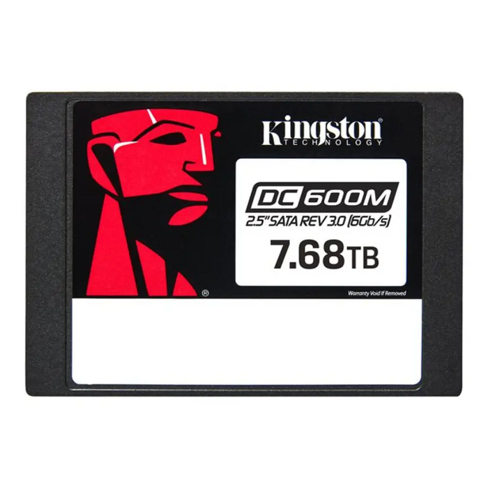 KINGSTON 7,68TB DC600M 2,5 инча SATA3 SSD за център