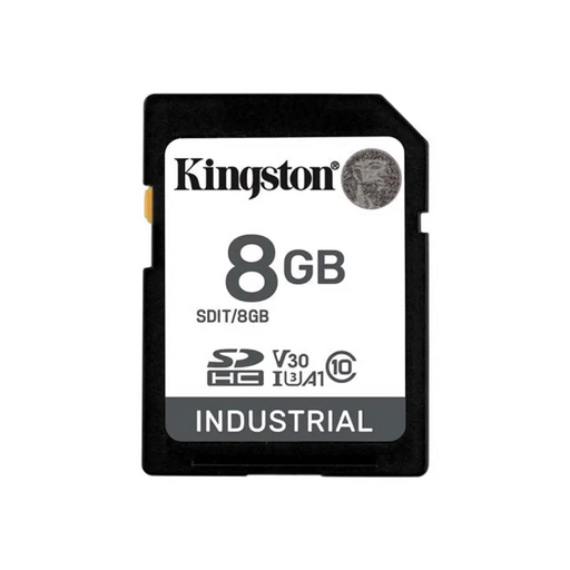 KINGSTON 8GB SDHC Industrial -40C до 85C C10 UHS-I U3 V30