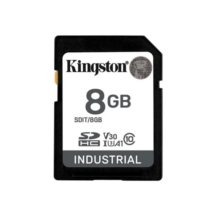 KINGSTON 8GB SDHC Industrial -40C до 85C C10 UHS-I U3 V30