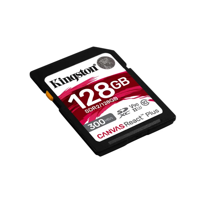 Kingston Technology 128GB Canvas React Plus SDXC UHS-II