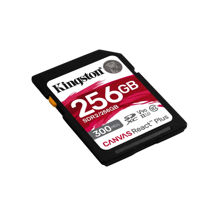 Kingston Technology 256GB Canvas React Plus SDXC UHS-II