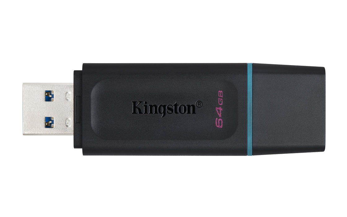 USB Flash Drive KINGSTON 64GB USB3.2 Gen1 DataTraveler Exodia Black + Teal