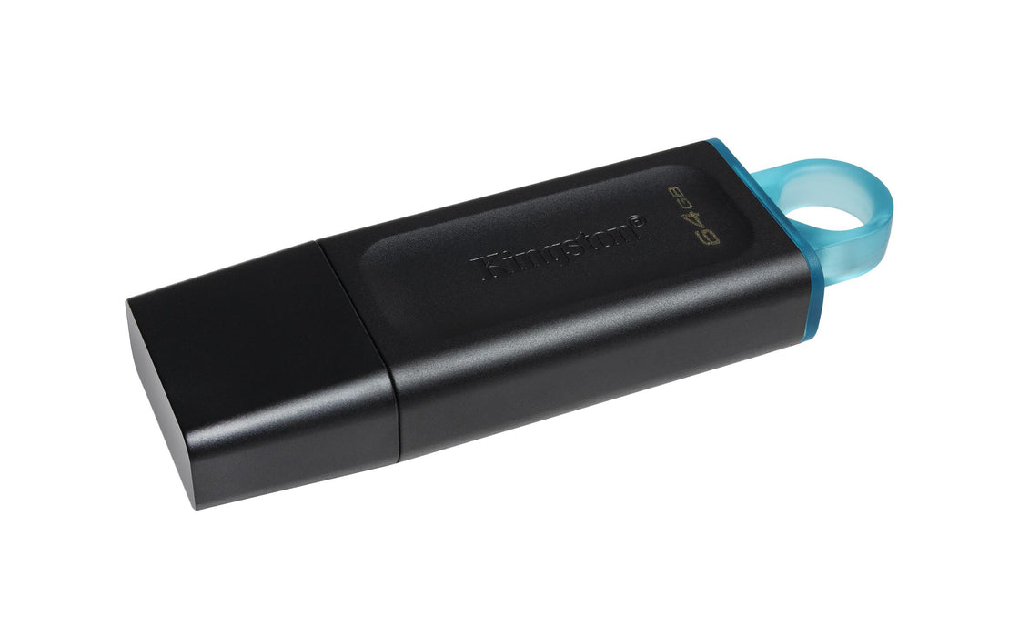 USB Flash Drive KINGSTON 64GB USB3.2 Gen1 DataTraveler Exodia Black + Teal
