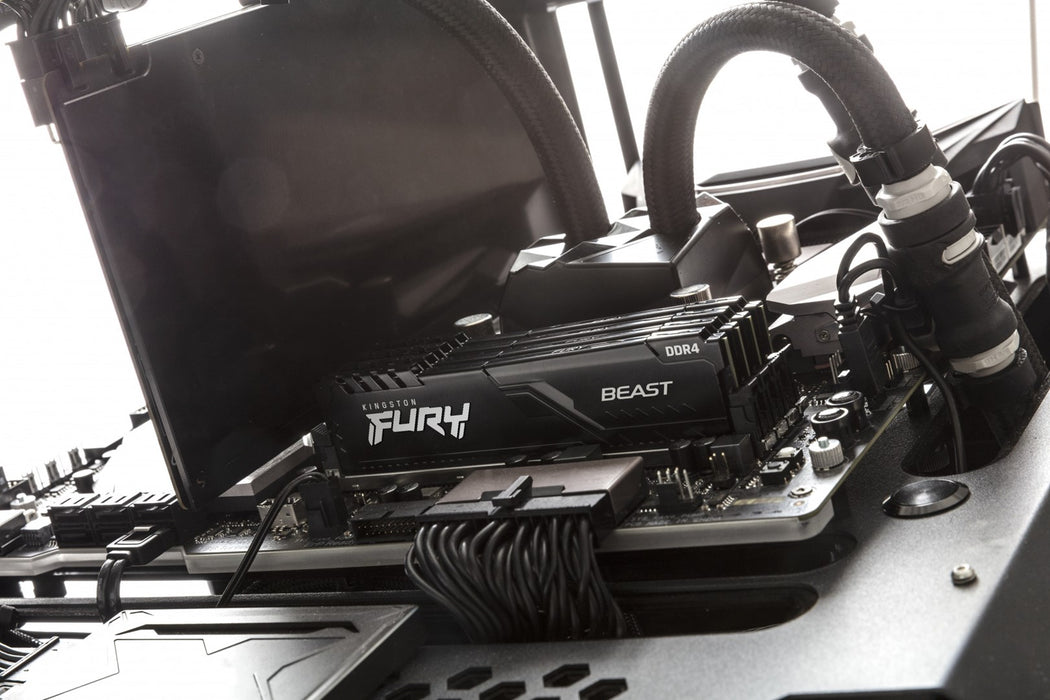 Kingston Technology FURY Beast 16GB 3200MT/s DDR4 CL16 DIMM (комплект от 2) черен
