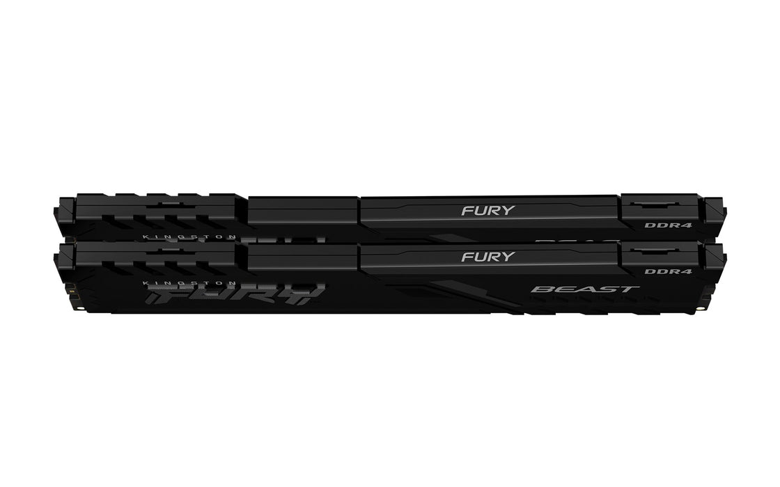 Kingston Technology FURY Beast 16GB 3200MT/s DDR4 CL16 DIMM (комплект от 2) черен