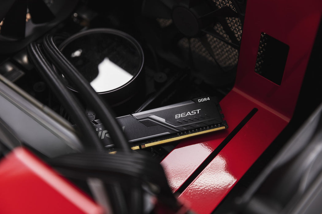 Kingston Technology FURY Beast 16GB 3200MT/s DDR4 CL16 DIMM (комплект от 2) черен