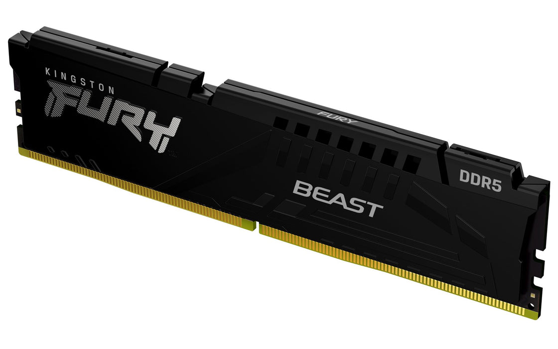 Kingston Technology FURY Beast 32GB 5200MT/s DDR5 CL40 DIMM черен