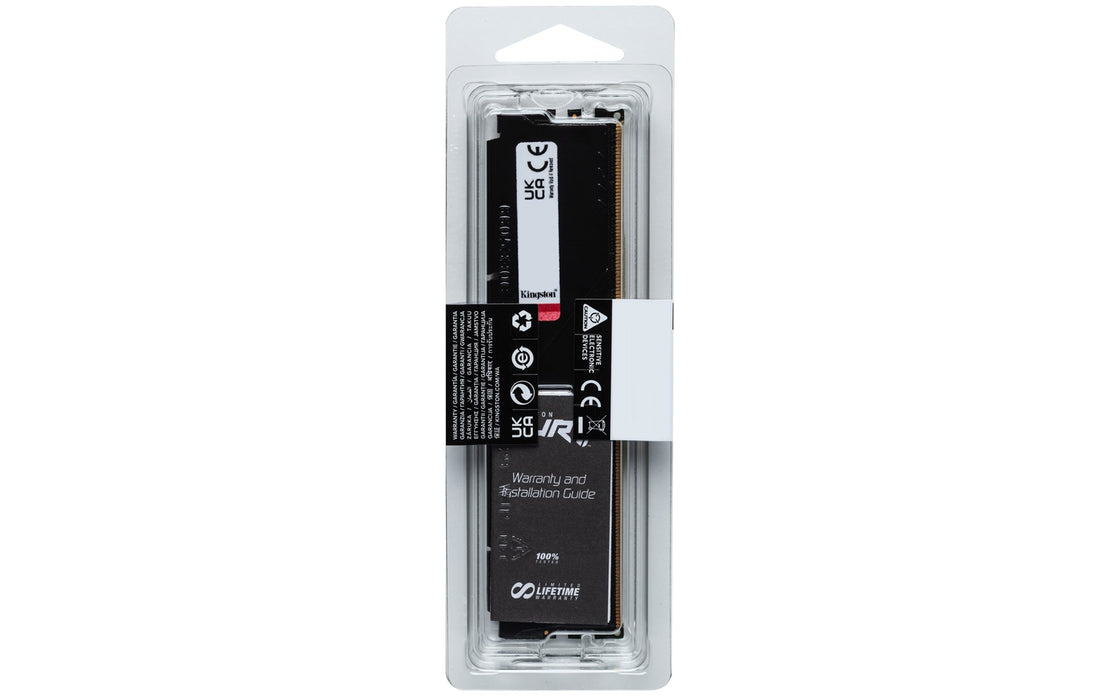 Kingston Technology FURY Beast 32GB 5200MT/s DDR5 CL40 DIMM черен