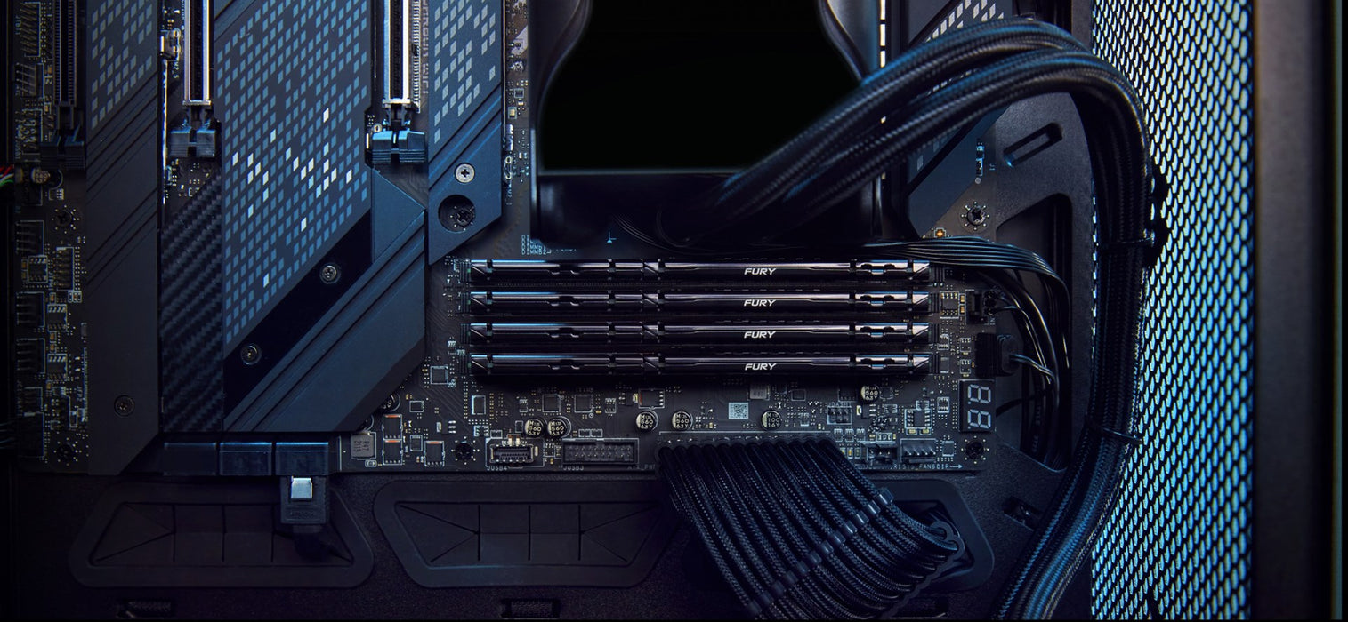 Kingston Technology FURY Beast 32GB 5200MT/s DDR5 CL40 DIMM черен