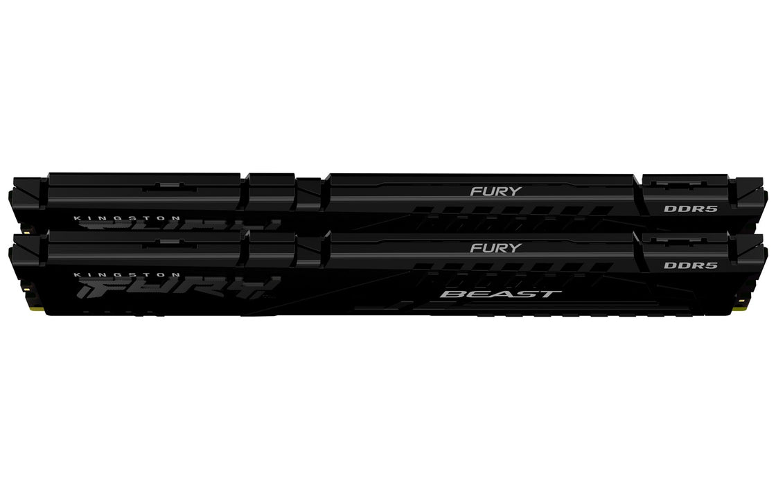 Kingston Technology FURY Beast 64GB 5600MT/s DDR5 CL36 DIMM (Комплект от 2) Черен