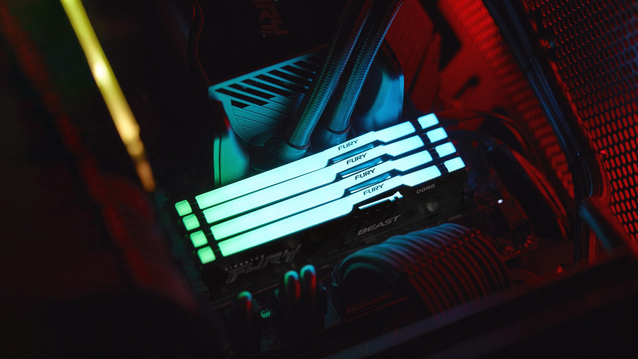 Kingston Technology FURY Beast 32GB 6000MT/s DDR5 CL36 DIMM RGB