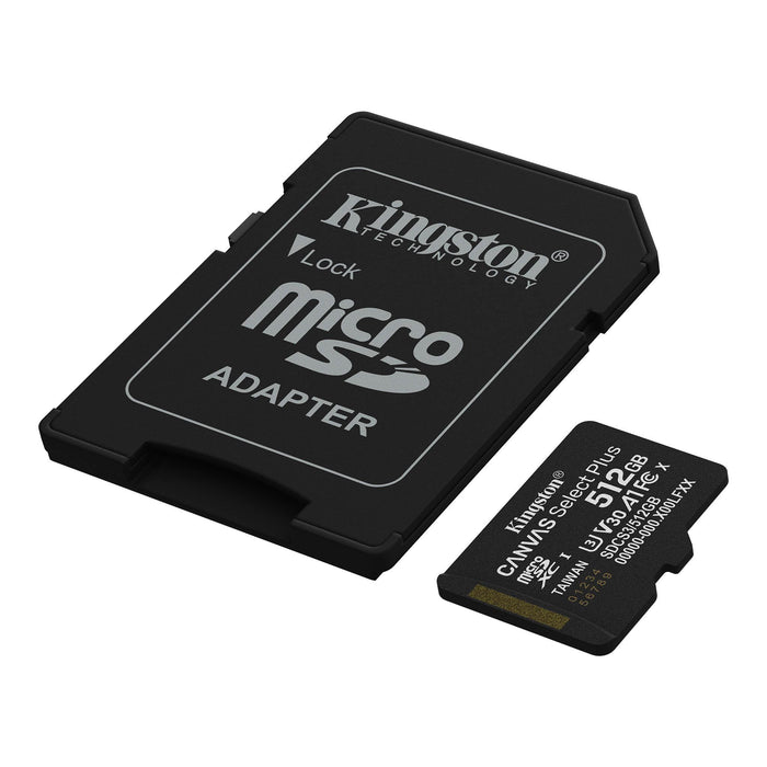 Карта памет Kingston Canvas Select Plus, microSDXC 512GB