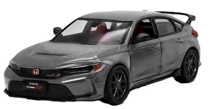Метална количка Kinsmart - 2024 Honda Civic Type R, 1:36, графит