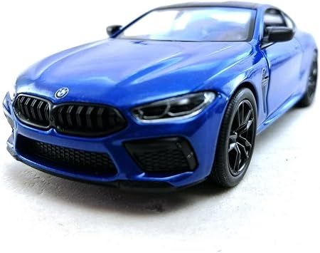 Метална количка Kinsmart - BMW Competition Coupe, 1:34, синя