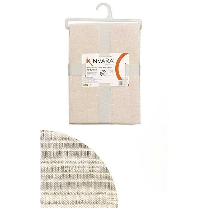 Покривка Kinvara Сметана 140 x 240 cm (12 броя)