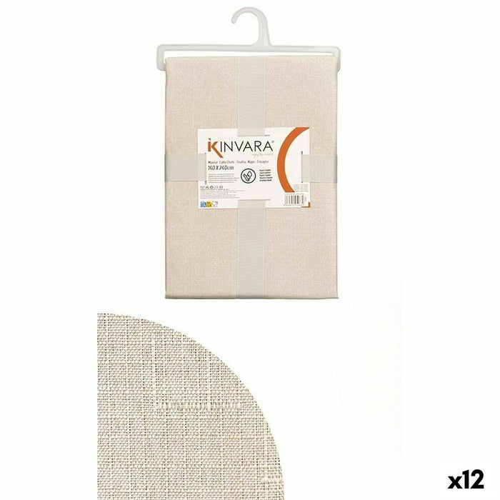 Покривка Kinvara Сметана 140 x 240 cm (12 броя)