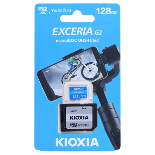 Kioxia EXCERIA G2 128 GB MicroSDHC UHS-III Class 10