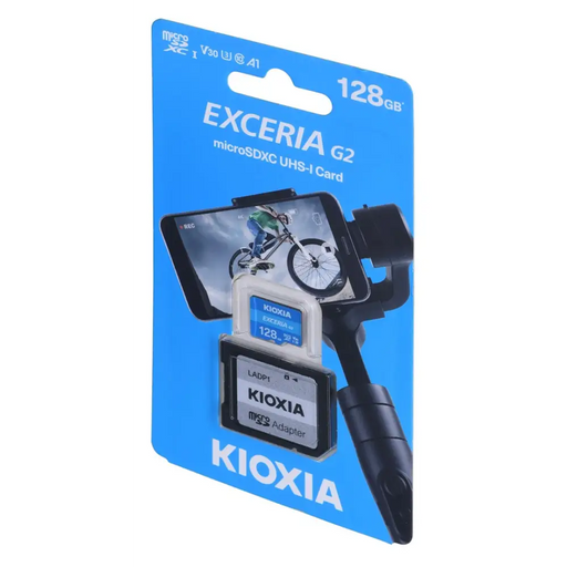 Kioxia EXCERIA G2 128 GB MicroSDHC UHS-III Class 10