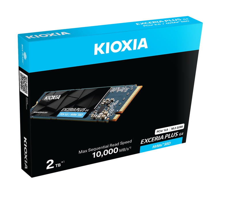 Kioxia LVD10Z001TG8 вътрешен SSD диск 1 TB M.2 PCI Express 5.0 NVMe BiCS FLASH TLC