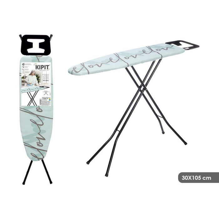 Дъска за гладене Kipit Love Черен Зелен Метал Плат (4 броя)