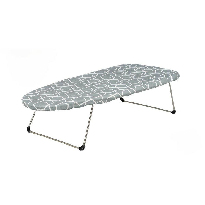 Дъска за гладене Kipit Бял Сив Метал Плат Геометричен Настолна (6 броя)