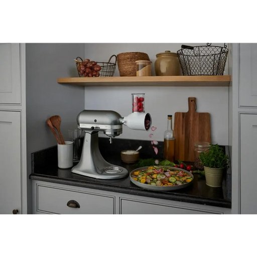 KitchenAid 5KSM125ECU Стационарен миксер 300 W Сребърен