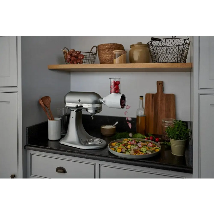 KitchenAid 5KSM125ECU Стационарен миксер 300 W Сребърен