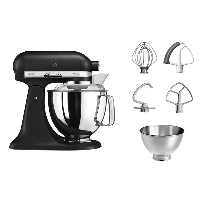 KitchenAid 5KSM175PSEBK Кухненски робот Artisan 300 W 4.8 L