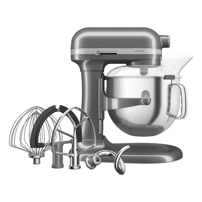 KitchenAid 5KSM70SHXEMS Стационарен миксер 325 W Сребърен