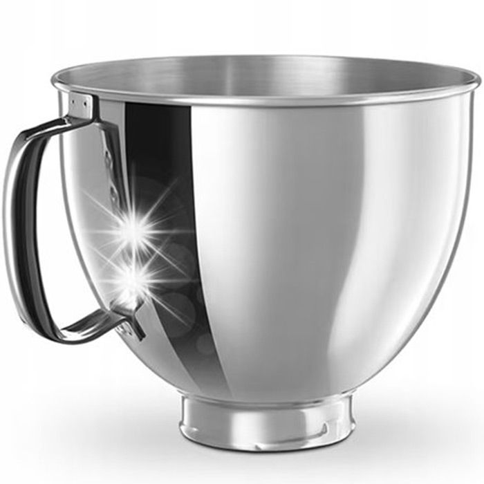 Купа KitchenAid 5K5THSBP, 4.8 л, Сребрист цвят