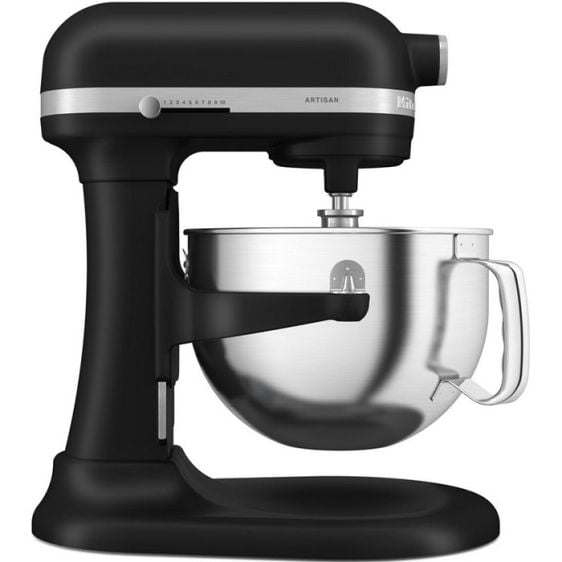 Кухненски робот KitchenAid Artisan 5KSM60SPXEBM, Mатово Черен