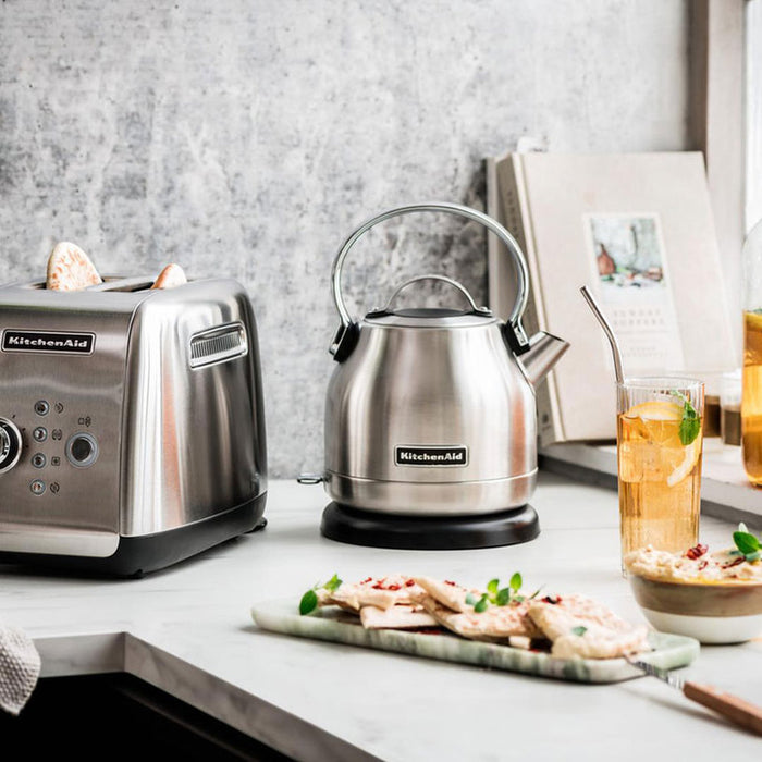 Електрическа канa KITCHENAID 5KEK1222ESX СИВ, 1.25 L, 2200 W