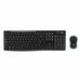 Kлаиатура с безжична мишка Logitech 920-004513 Черен
