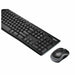 Kлаиатура с безжична мишка Logitech 920-004513 Черен