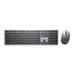 Kлаиатура с безжична мишка Dell KM7321WGY Сив Испанска
